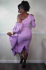 Madame President Dress-Lilac