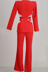 Valentines Ready Two Piece- Red
